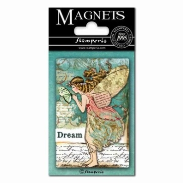Stamperia Magnet 8 x 5.5 cm Wonderland Fairies