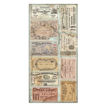 Stamperia 6 x 12 Inch Paper Pack Doppelseitiges Papier Passion
