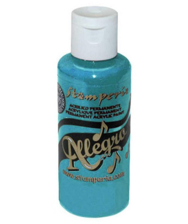 Stamperia Allegro Paint 60 ml Turquoise