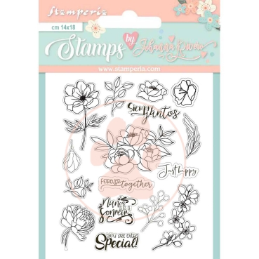 Acrylic Stamp Acrylstempel Celebration Siempre Juntos