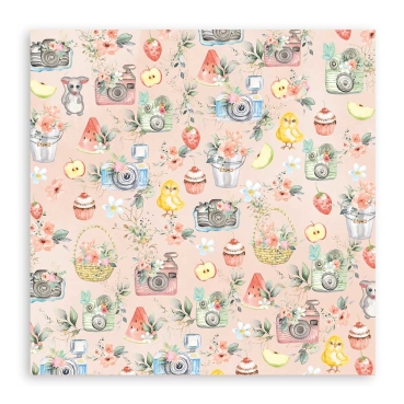 Preview: Stamperia Block Large mit 22 einseitig bedruckten Papieren Celebration