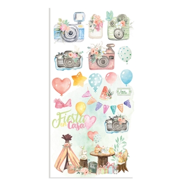 Preview: Stamperia Collectables 10 sheets Single Face Celebration