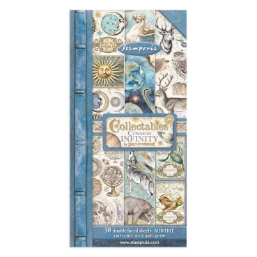 Stamperia Collectables 10 sheets Cosmos Infinity