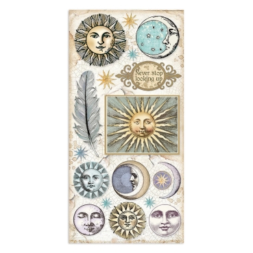 Stamperia Collectables 10 sheets Cosmos Infinity