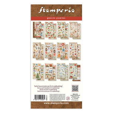 Preview: Stamperia Collectables 10 sheets Romantic Home for the Holidays