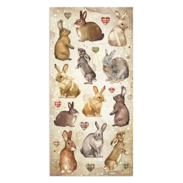 Stamperia Collectables 10 sheets Romantic Home for the Holidays