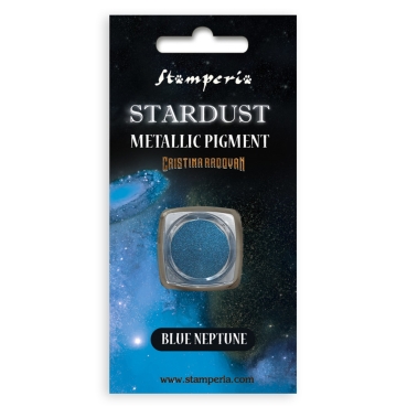 Stamperia Stardust Pigment Blue Neptune