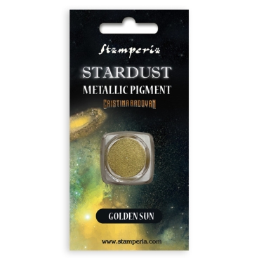 Stamperia Stardust Pigment Golden Sun