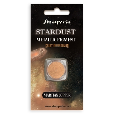 Stamperia Stardust Pigment Martian Copper