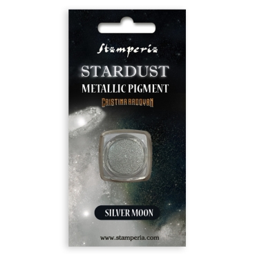 Stamperia Stardust Pigment Silver Moon
