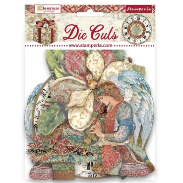 Stamperia Die Cuts Assorted Ausstanzungen Christmas Greetings