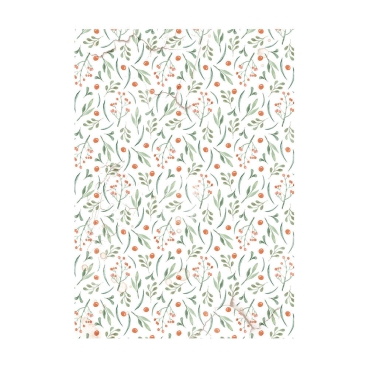 Stamperia Rice Paper Reis Papier A6 Set mit 8 Stück All Around Christmas
