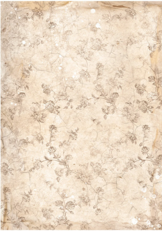 Preview: Stamperia A6 Rice Paper Reispapier Set Backgrounds Romance Forever