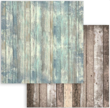 Stamperia 8 x 8 Inch Paper Pack Sea Land