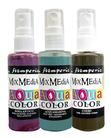 Stamperia Brocante Antiques Aquacolor Paint Kit