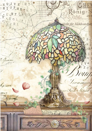 Stamperia Reis Papier Rice Paper Backgrounds A6 Brocante Antiques