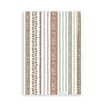Stamperia Washi Pad A5 Brocante Antiques