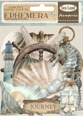 Stamperia Ephemera Sea Land