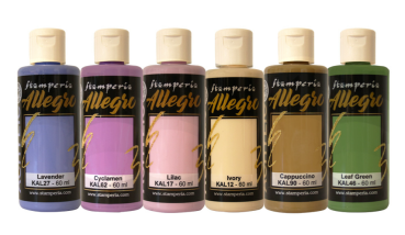 Stamperia Acrylic Selection 6 Allegro Lavender