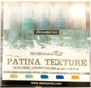 Stamperia Paint Texture Paints 5 x 20 ml