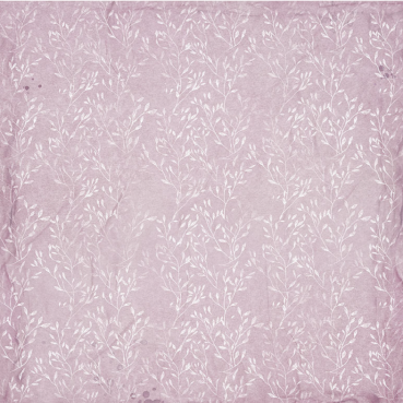 Preview: Stamperia 12 x 12 Inch Fabric Sheets Stoffteile Lavender