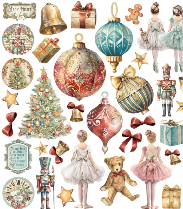 Preview: Stamperia Die Cuts Assorted The Nutcracker