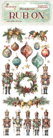 Stamperia Rub-on 10,16 x 21,6 cm The Nutcracker Soldiers