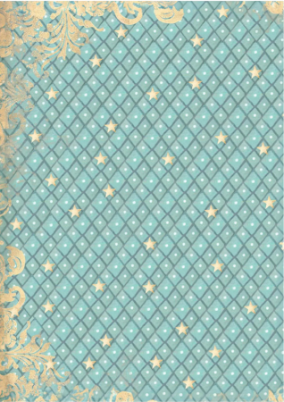 Stamperia Reispapier Rice Paper A6 Backgrounds The Nutcracker