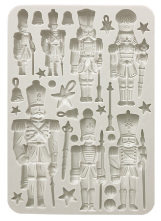 Stamperia Silikon Mould A5 Nutcracker Soldiers