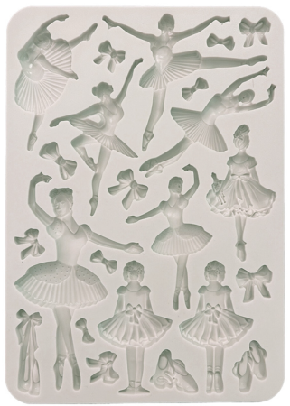Stamperia Silikon Mould A5 Nutcracker Ballet