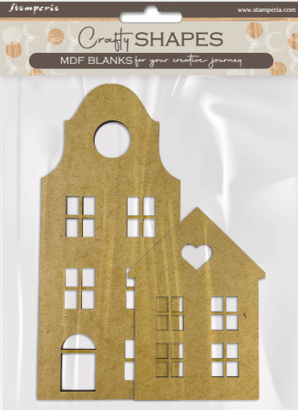 Stamperia Crafty Shapes: Houses