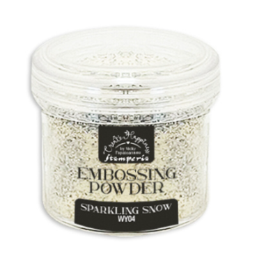 Stamperia Create Happiness Embossing Powder Sparkling Snow
