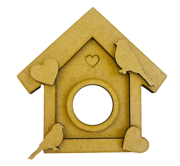 Preview: Stamperia Crafty Shapes: Create Happiness Dewdrops Nest