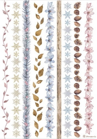 Stamperia Washi Pad 8 Sheets A5 Create Happiness Dewdrops