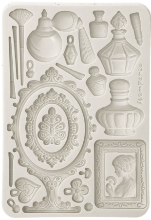 Stamperia A5 Silicon Mould Masquerade Beauty Accessories