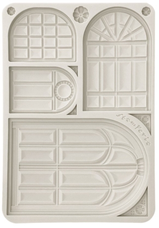 Stamperia A5 Silicon Mould Masquerade Windows