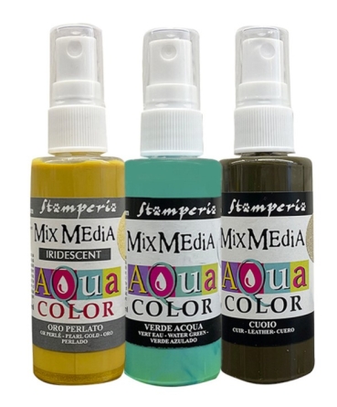 Stamperia Selection 3 Aquacolor Masquerade