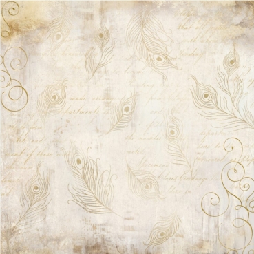 Preview: Stamperia Pack 4 Sheets Fabric Stoffstücke 30 x 30 cm Masquerade