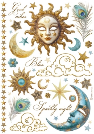 Preview: Stamperia Washi Pad 8 Sheets A5 Create Masquerade