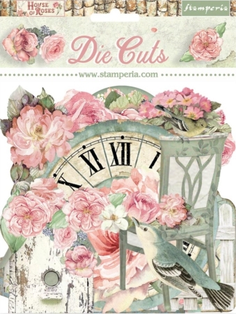 Stamperia Die Cuts Assorted House of Roses