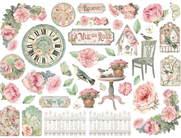 Preview: Stamperia Die Cuts Assorted House of Roses