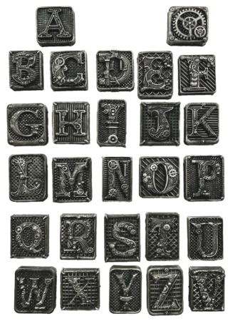 Preview: Stamperia A4 Soft Mould Master of Magic Alphabet