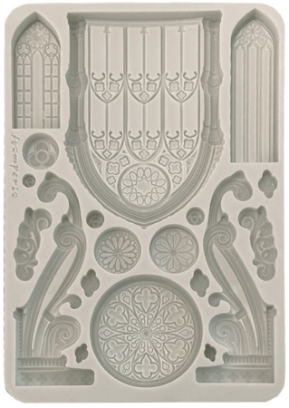 Stamperia A5 Silicon Mould Master of Magic Gothic Architecture Elements