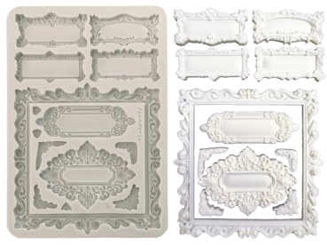 Preview: Stamperia A5 Silicon Mould Master of Magic Gothic Label
