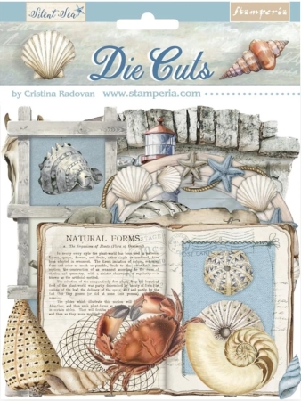 Stamperia Die Cuts Assorted Silent Sea