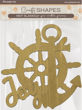 Stamperia Crafty Shapes: Silent Sea Anchor and Rudder