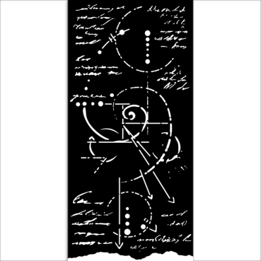 Preview: Stamperia Assortment Stencil Silent Sea 8 Stück