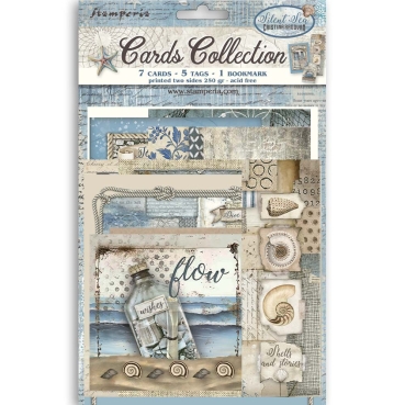 Stamperia Cards Collection Silent Sea