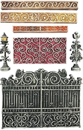Preview: Stamperia Silikon Mould A5 Master of Magic Gate