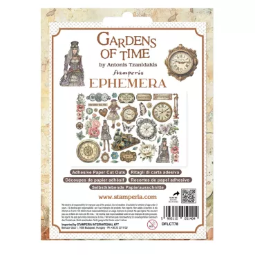 Preview: Stamperia Ephemera Gardens of Time